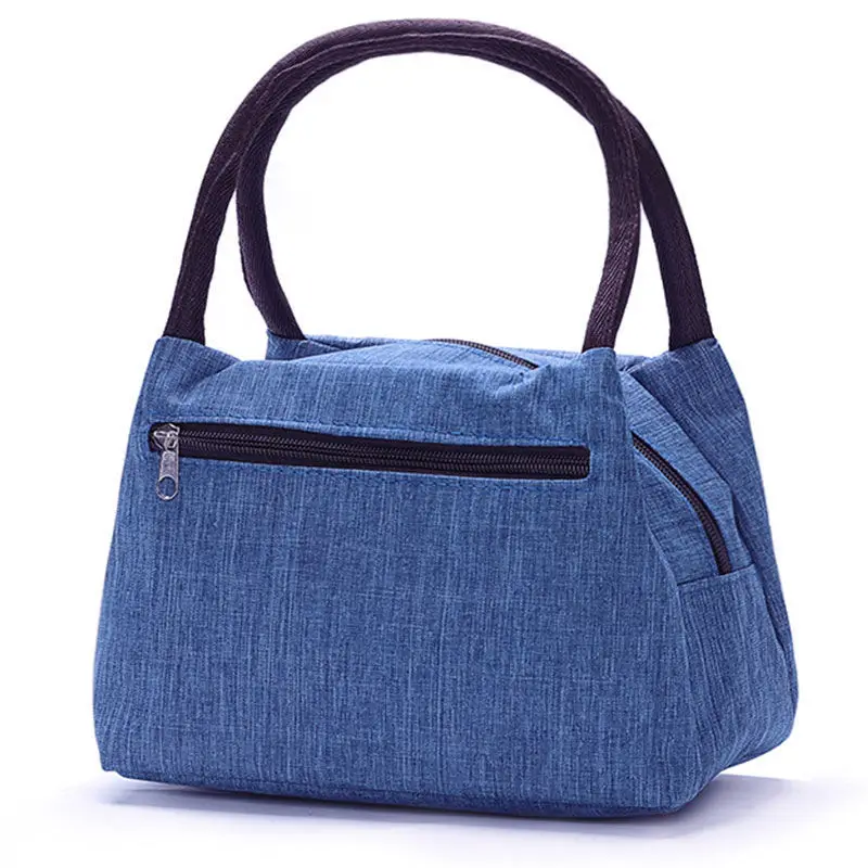 

Functional Pattern Cooler Lunch Box Portable Insulated Canvas Lunch Bag Thermal Food Picnic Lunch Bags For Women Kids