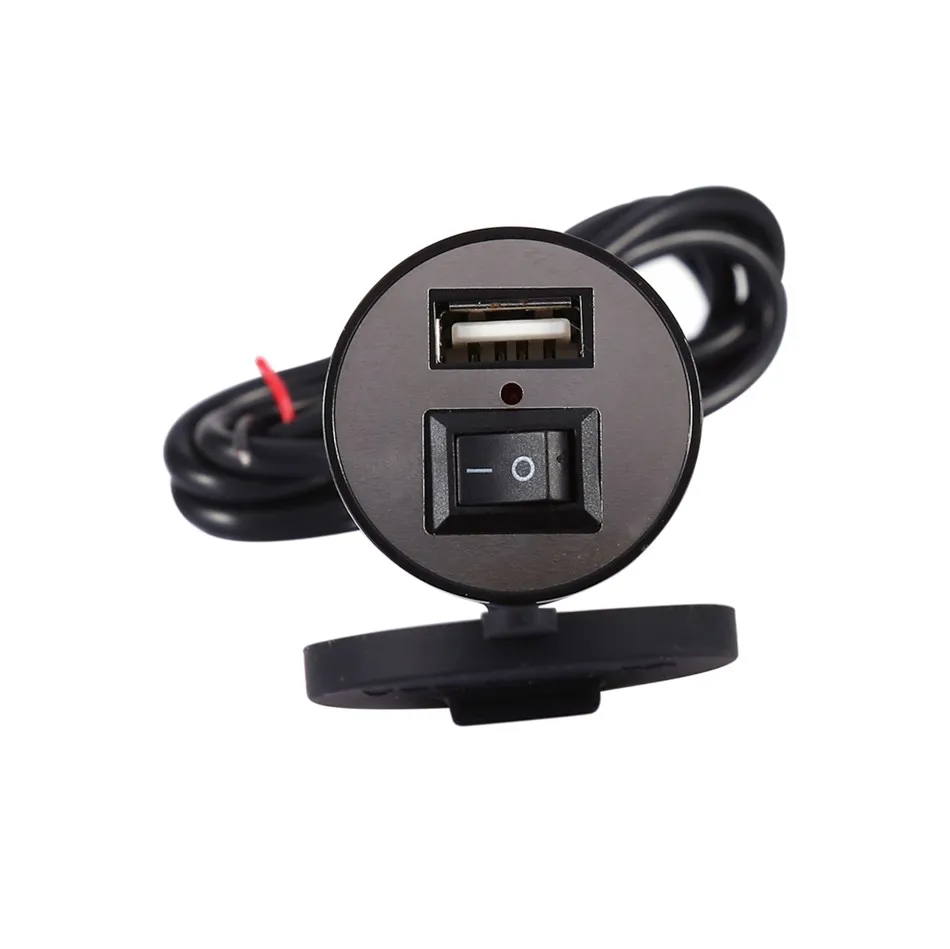 Автомобильный Стайлинг мотоцикла USB 12V питание для мобильного телефона Зарядка