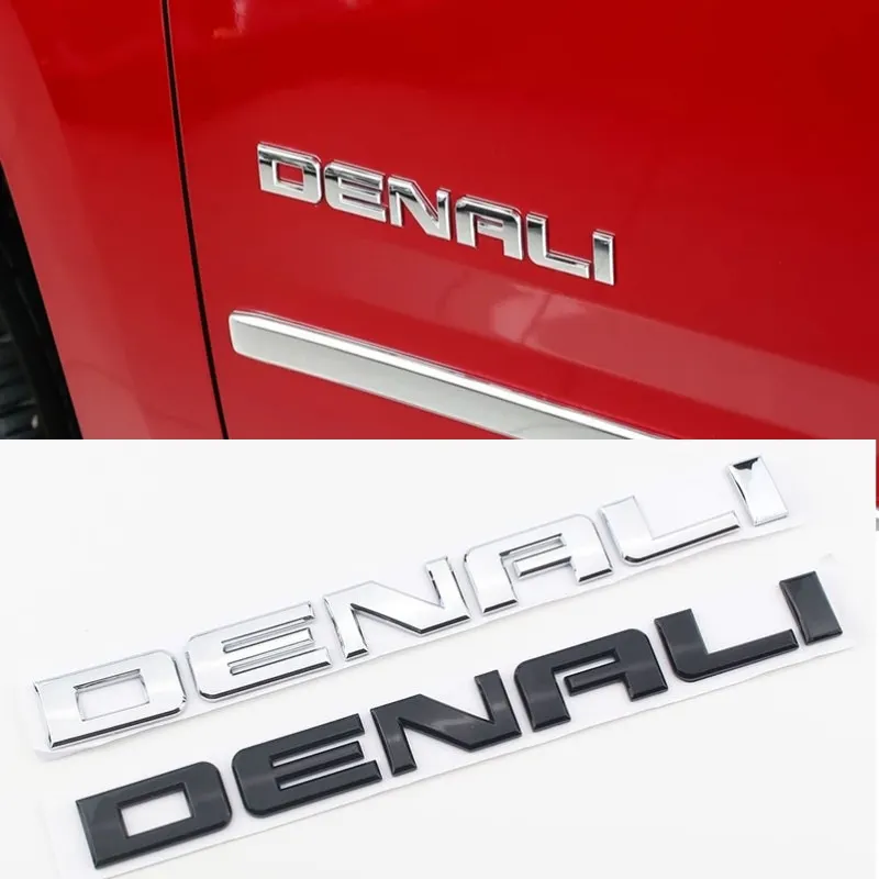 Авто ABS буква эмблема наклейка для GMC Sierra Savana Ground бонусы сафари DENALI DENALIHD