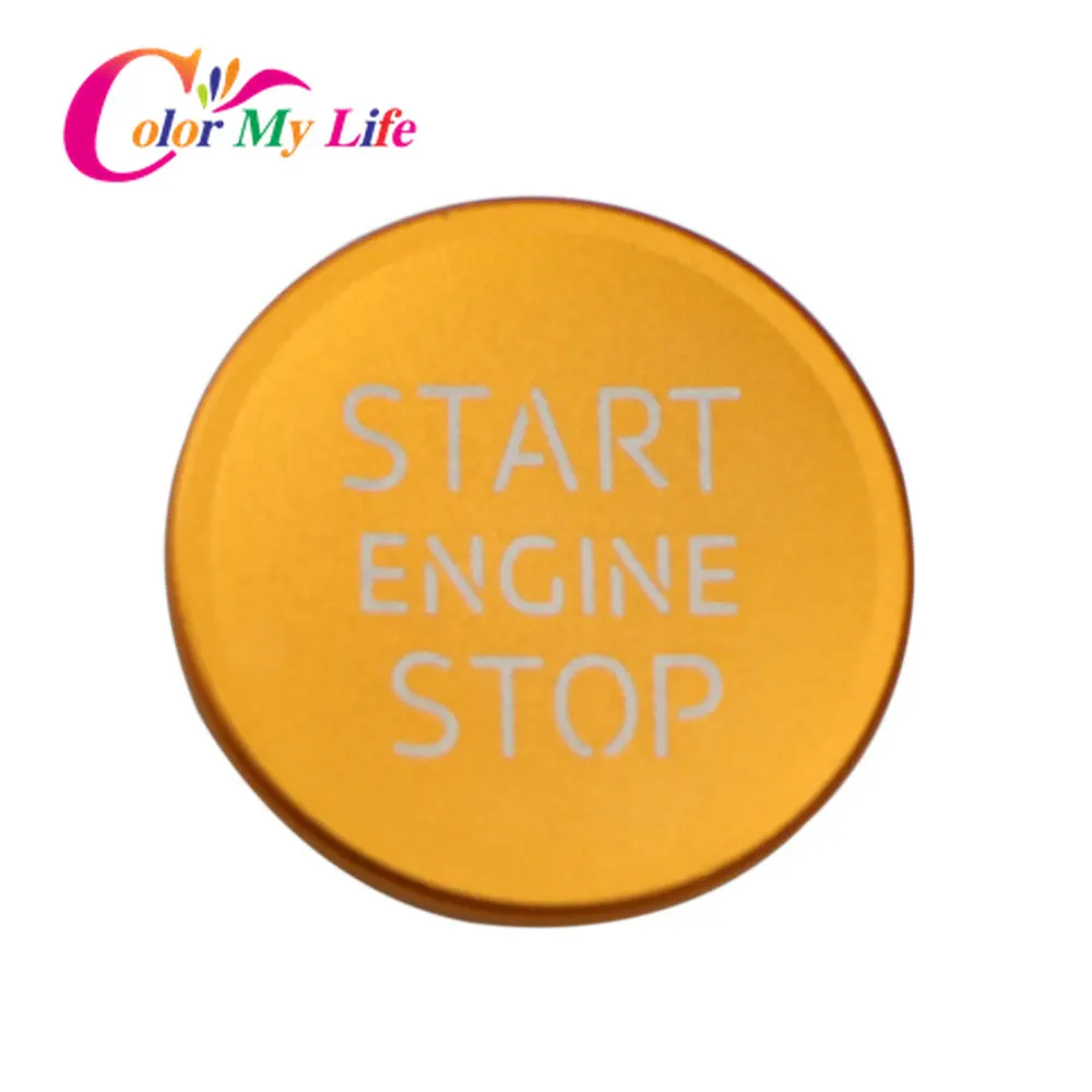 Автомобильная кнопка запуска и остановки двигателя Зажигания накладная
