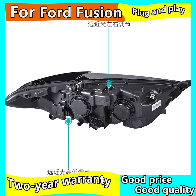 Автомобильный Стайлинг для Ford Fusion фар 2013- Mondeo светодиодный головной фонарь H7 D2H Hid динамический сигнал биксеноновый светодиодный луч аксессуары