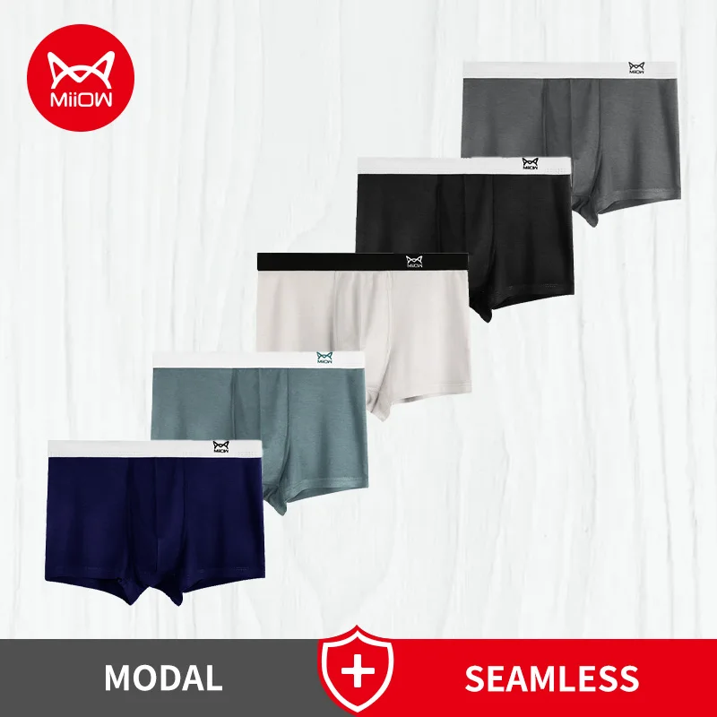 5 шт. мужские трусы-боксеры из модала | Мужская одежда