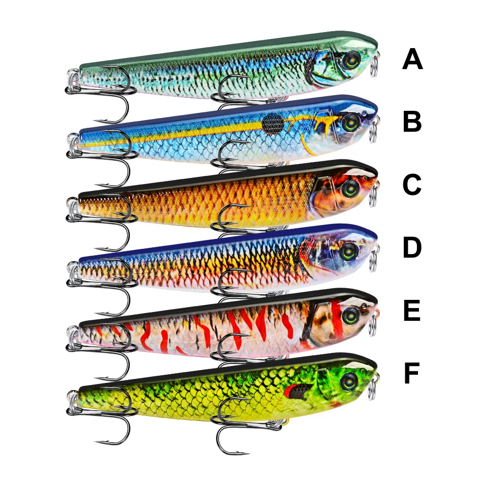 Новое поступление 1 шт. 6 цветов лучшие рыболовные приманки 8 5 г-0 30 унции/9 см-3 54