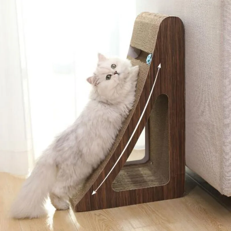 

Вертикальная доска для когтей из гофрированной бумаги, для домашних животных