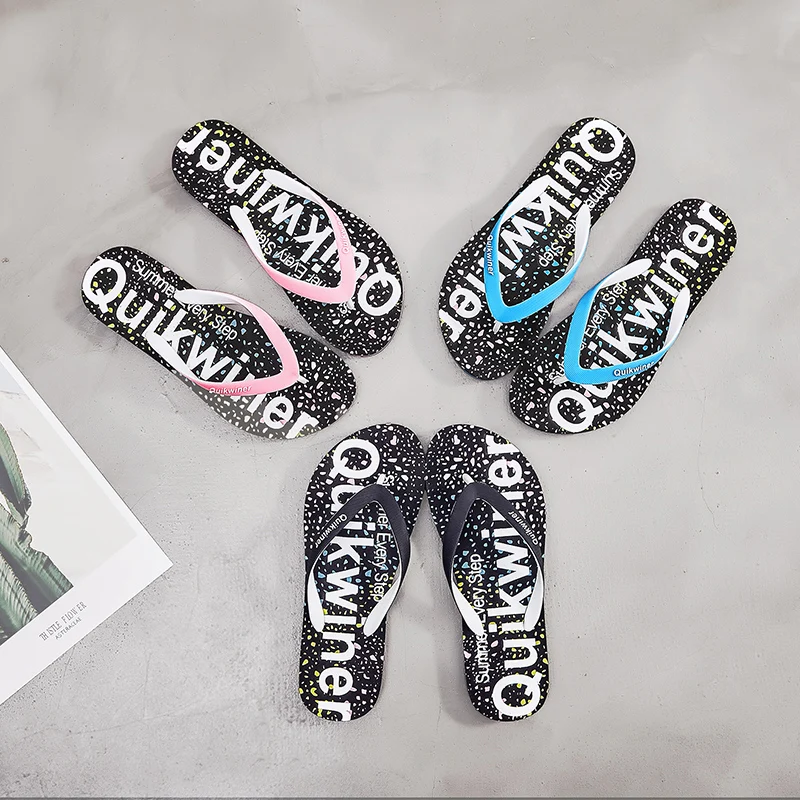 

Women's Flip Flops 2021 Summer New Comfortable And Breathable EVA Soft Bottom Home Bathroom Slippers Trend Outer Wear Sandals