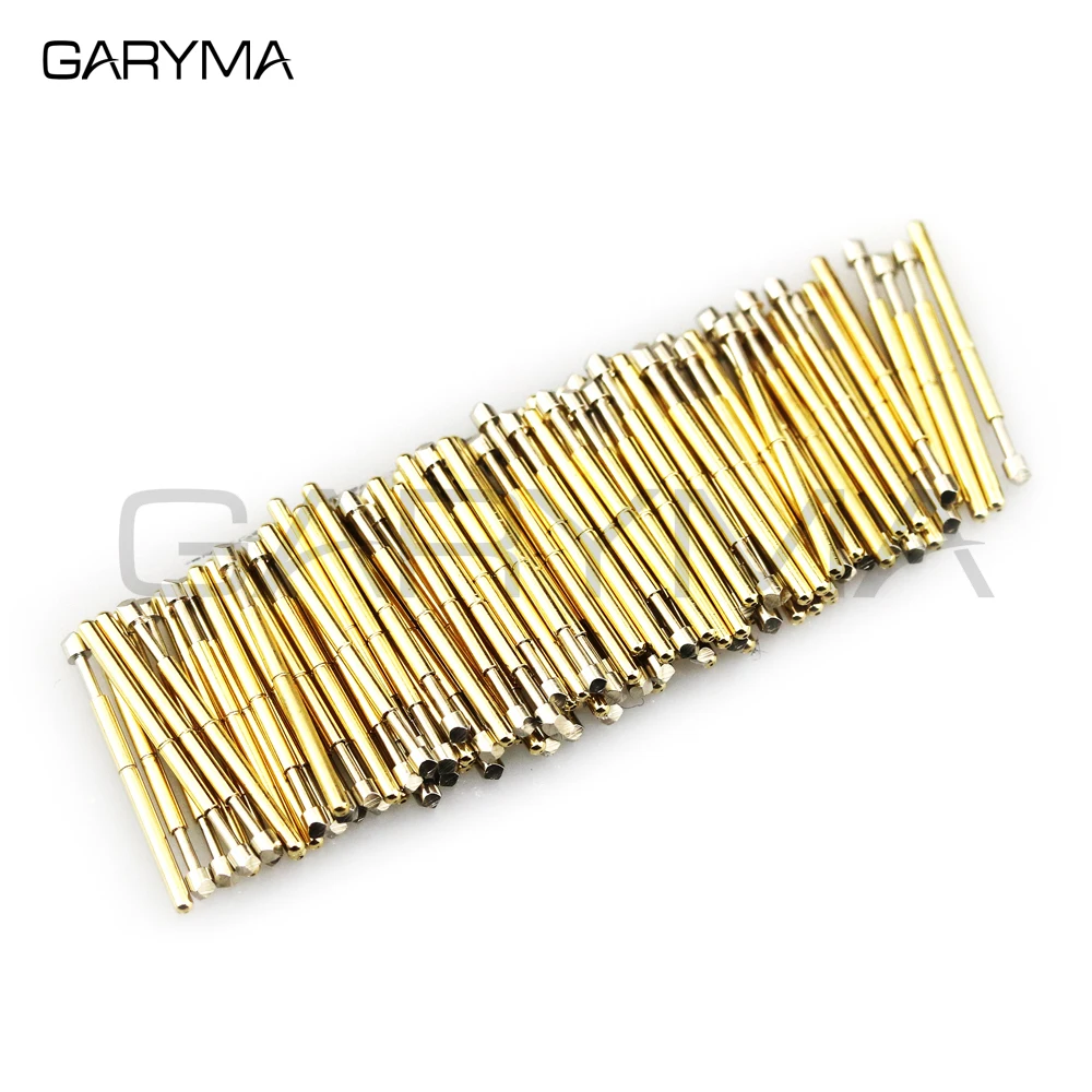 100Pcs in a Pack Dia 1.3mm P75-T2 Spring Test Probes Pogo Pin Length 16.54mm Stroke Froce:180g Tool Wholesale | Инструменты