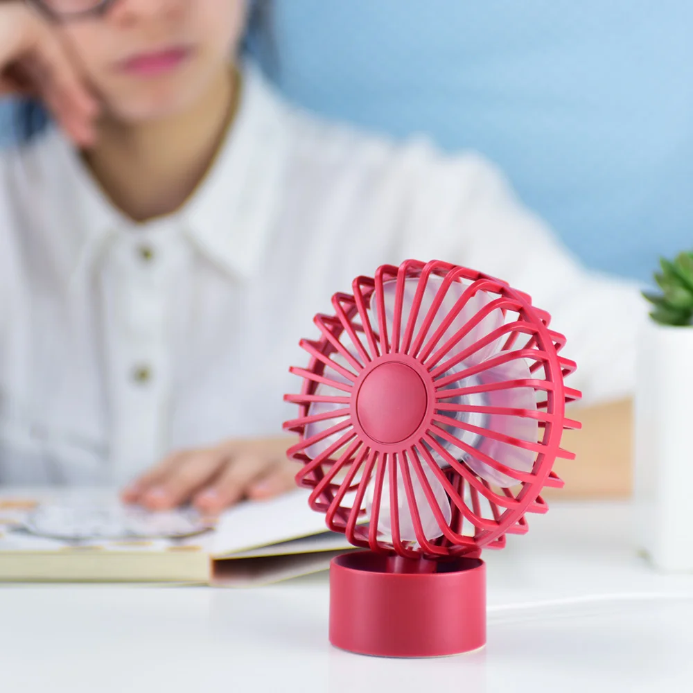 Портативный Настольный кулер с USB 5 в постоянного тока охлаждающий вентилятор