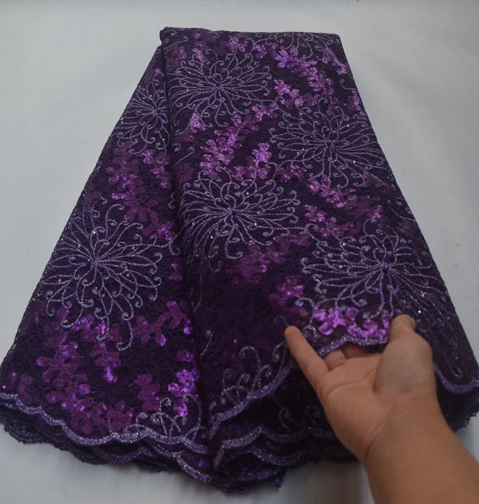 Африканская кружевная ткань новинка высококачественное кружево с блестками