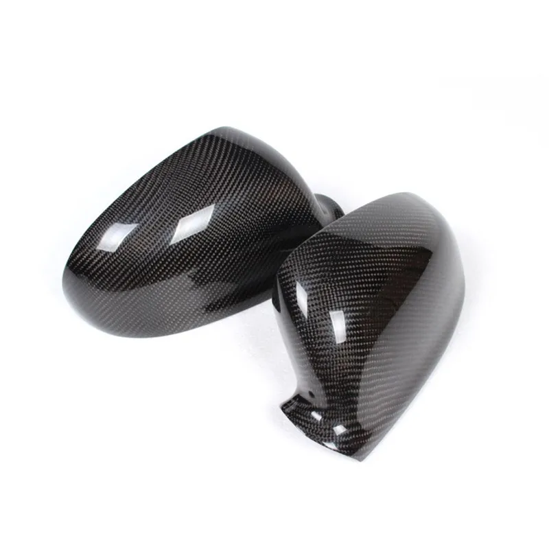 Колпачки для боковых крыльев Golf V из натурального углеродного волокна зеркальные