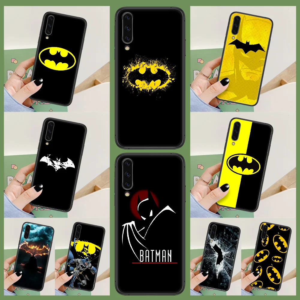 

Batmans Phone Case For Samsung Galaxy A 3 5 7 8 10 20 20E 21S 30 30S 40 50 51 70 71 black Cell Silicone Etui Luxury Back Soft