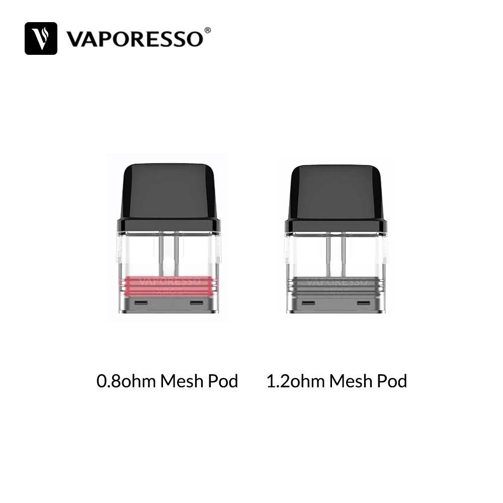 

2 шт./упак. оригинальный Запасной картридж Vaporesso XROS 2 мл Видимый картридж для набора серии XROS электронная сигарета вейп