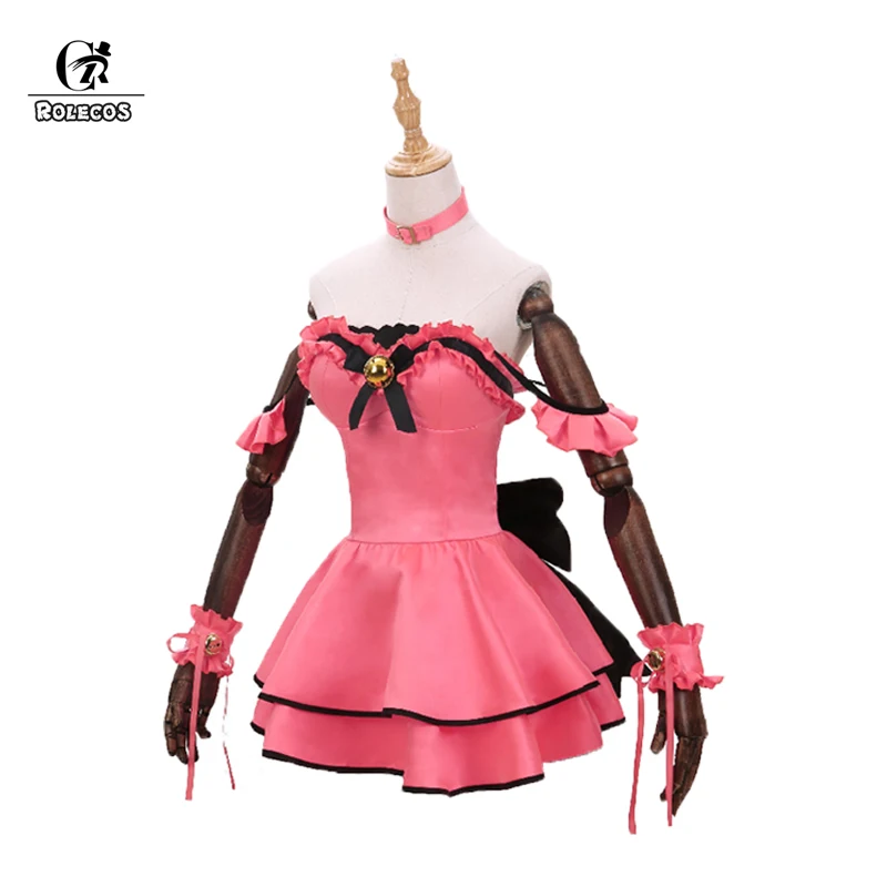 Пикантный костюм для косплея ROLECOS Date A Live Kurumi Tokisaki косплей из аниме Куруми