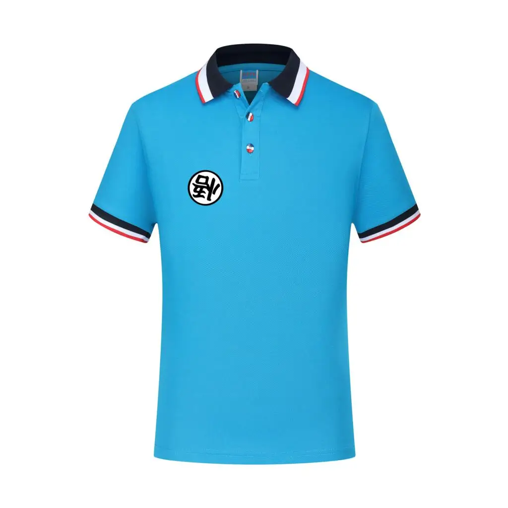 

Men's Pure Color Printed Poio Shirt Pure Cotton T-shirt Summer Daily Fashion Comfortable T-shirt