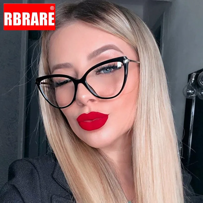

Оправа для очков RBRARE Женская, кошачий глаз, прозрачная, в стиле ретро
