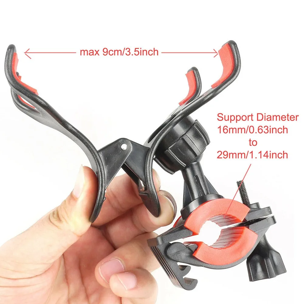 universal microphone mic stand 360 degree rotating bicycle motor bike phone holder for smart phones bass guitar accessories free global shipping