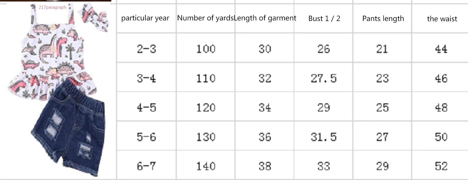 Летнее платье для маленьких девочек комплект одежды из 3 предметов Модный костюм
