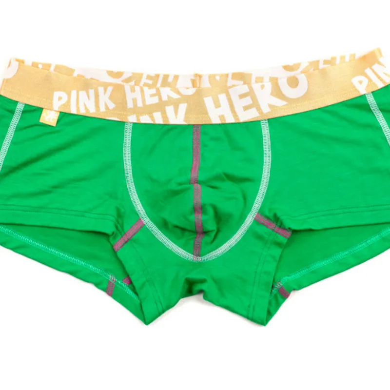 Сексуальные мужские хлопковые боксеры шорты мужское Брендовое нижнее белье 5