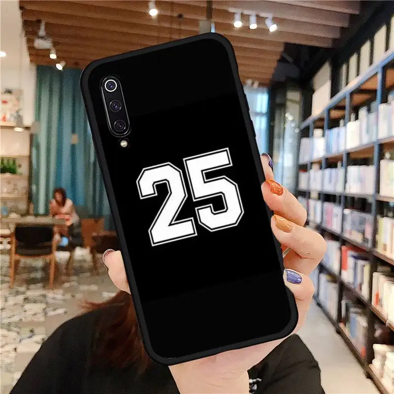 

Football Lucky number And letter Phone Case For Xiaomi Redmi mi note 7 8t 9 9t 9s 8 10 10t 11 pro lite K20 max 3