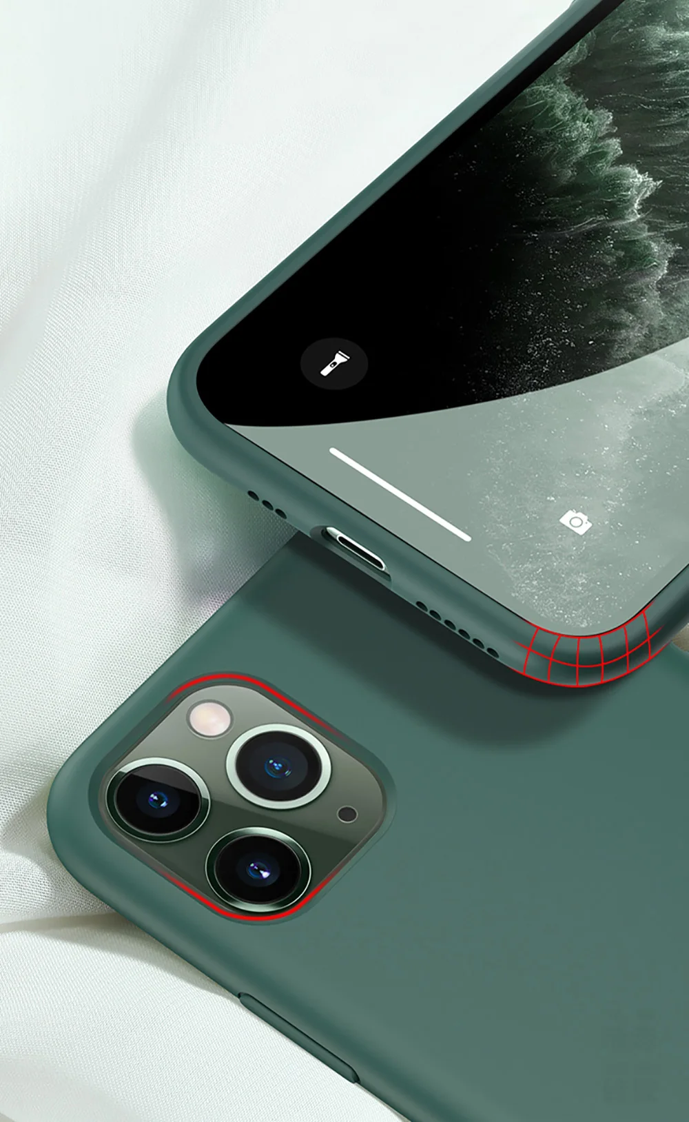 Силиконовый чехол для iPhone 11 Pro Max 11 Pro, высокое качество, официальный чехол s для iPhone 7 8 Plus X Xr Xs Max