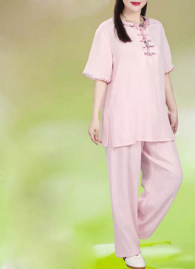 Высококачественная летняя хлопковая и льняная Униформа ушу костюмы кунг-фу