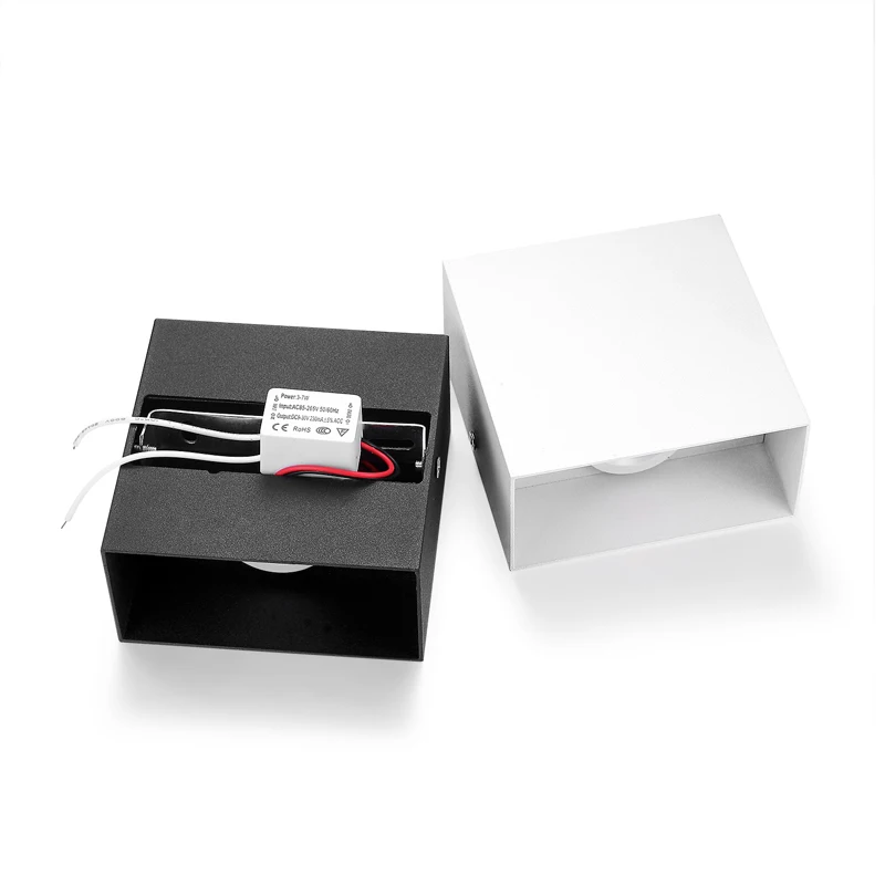 Приглушаемая светодиодная настенная лампа 6 Вт 85 265 в|Комнатные настенные LED