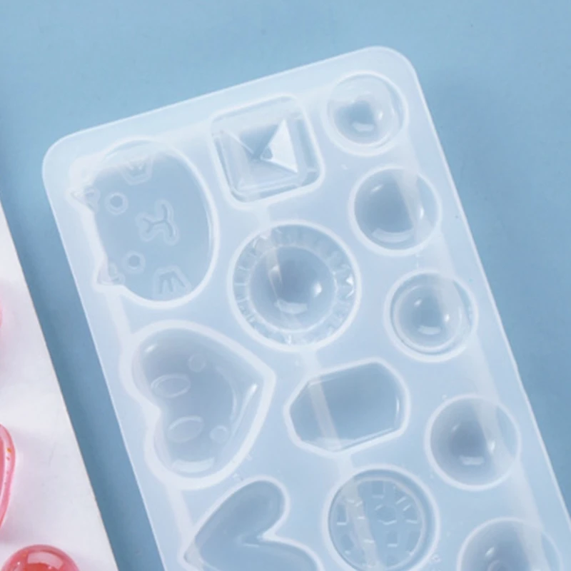 

DIY Ear Studs Silicone Mould Crafts Jewelry Earring Pendant Making Tools Crystal Epoxy Resin Mold