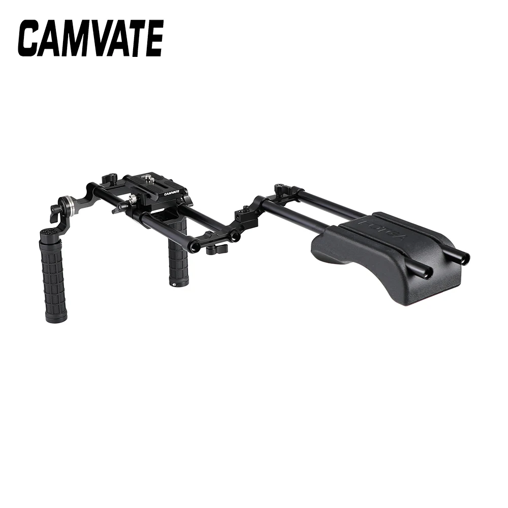CAMVATE Pro плечевое крепление с быстроразъемной базовой пластиной Manfrotto и
