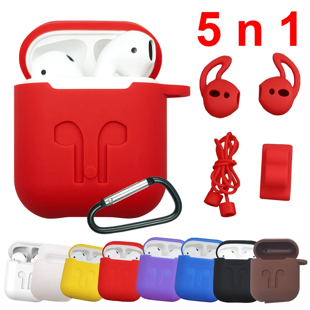 5 шт. защитный чехол для наушников Airpods|Аксессуары наушников| |