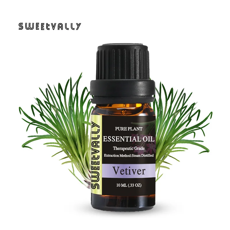 Эфирное масло Vetiver эфирное для снятия стресса ароматерапии диффузоры освежитель