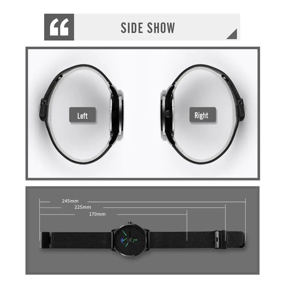 

SKMEI New Fashion Mens Watches Top Brand Luxury Sport Quartz Watch Men Casual Waterproof Slim Mesh Steel Wrist Watch Relogio