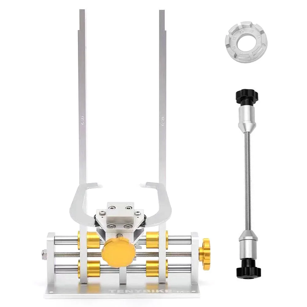 

Подставка для калибровки велосипеда, инструмент для ремонта колес горных и дорожных велосипедов, стоечная распорка для колес велосипеда, к...