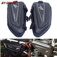 motorcycle universal side triangle hard shell package bag luggage travel bag for bmw k1200rs k1300rs r1200r r1200rt r1200rs