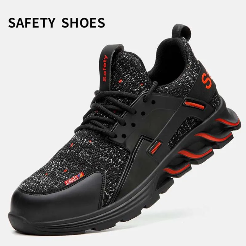 XPUHGM Fashion Work Shoes 2020 Men's Women Outdoor light Breathable Safety Sneakers Boots Steel Toe Anti Smashing | Обувь