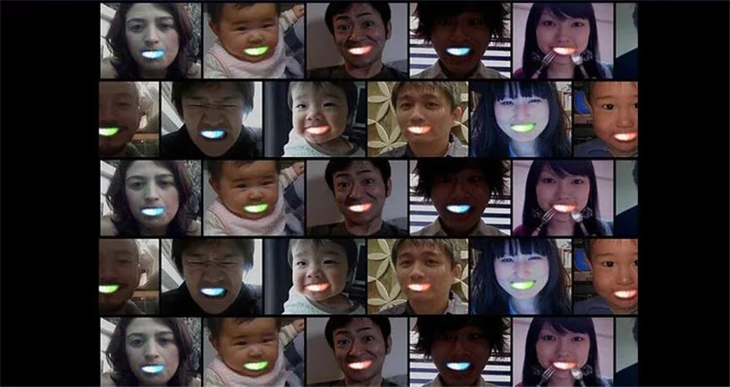 Праздничные товары для вечерние новинка мигающий бандаж вспышки защита рта