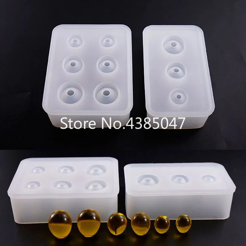 Универсальная силиконовая форма для украшений сделай сам в форме шара