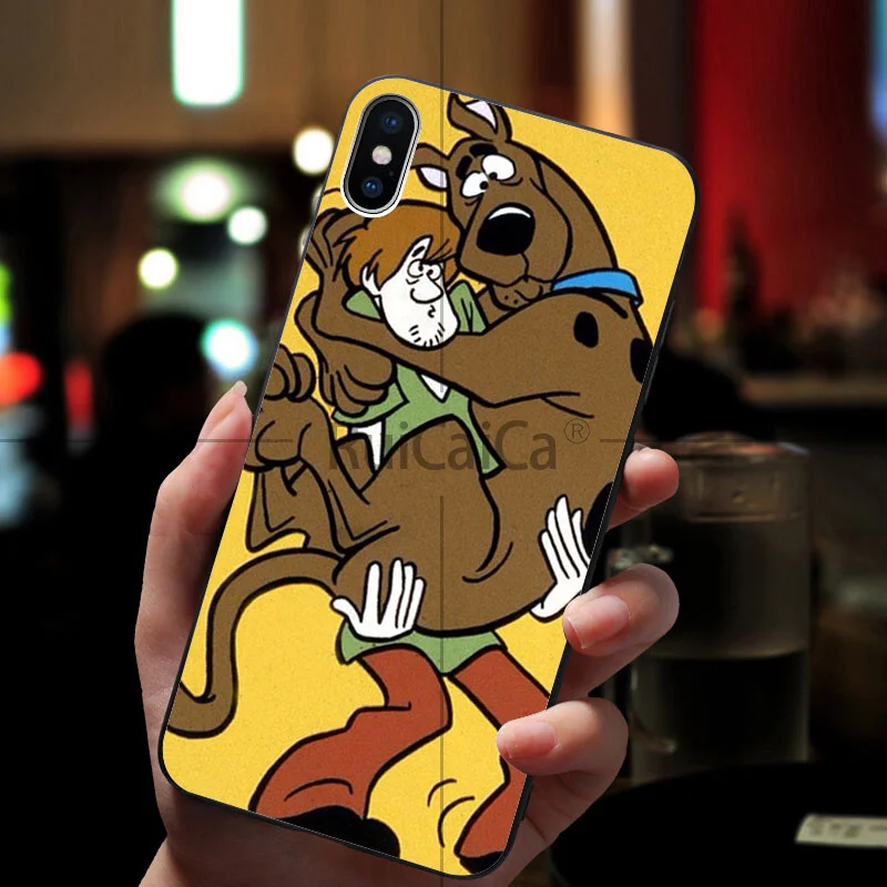 Ruicaica Shaggy and Scooby Doo TPU Soft Silicone Phone Case Cover for iPhone X XS MAX 6 6S 7 7plus 8 8Plus 5 5S XR 11 11pro max |