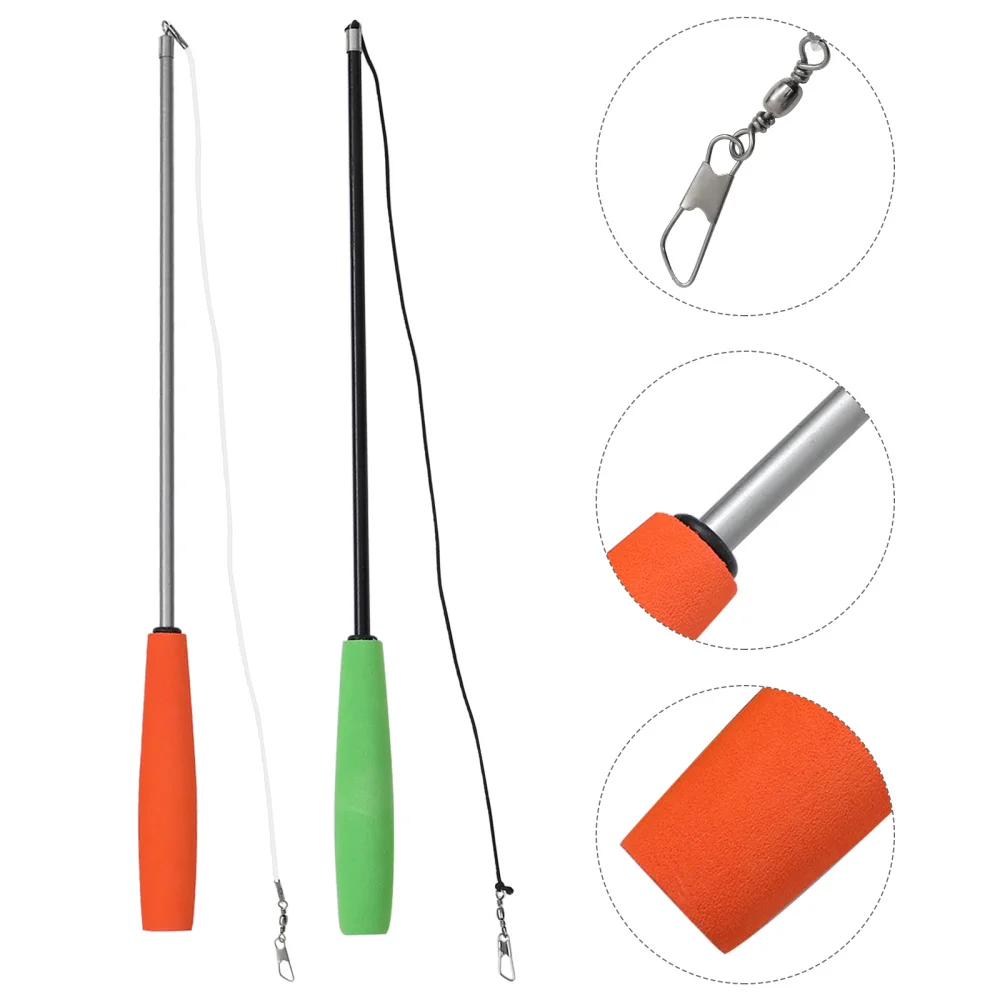 

2PCS Cat Stick Durable Funny Creative Pet Plaything Teaser Wand Toy for Cat Kitten