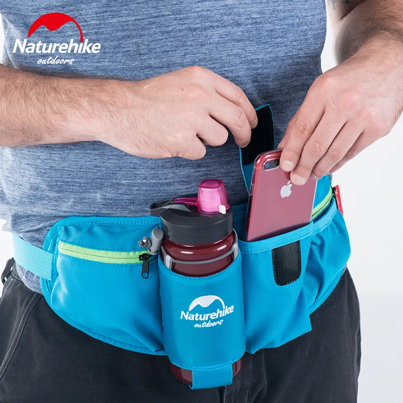 

Naturehike Sports Running Waist Bag Hiking Running Water Bottle Waist Pack Sports Accessories Kettle Pack Phone Pouch