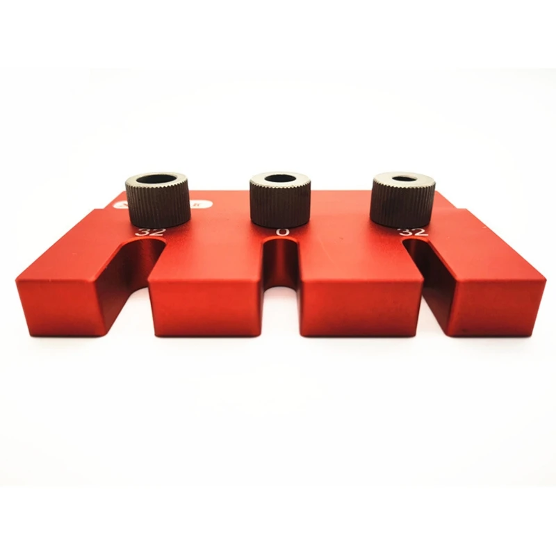 

50LB 109x75x14mm 6/8/10 Drill Bushing Positioning Puncher DIY Expansion Screw Puncher Aluminium Alloy Hole Puncher