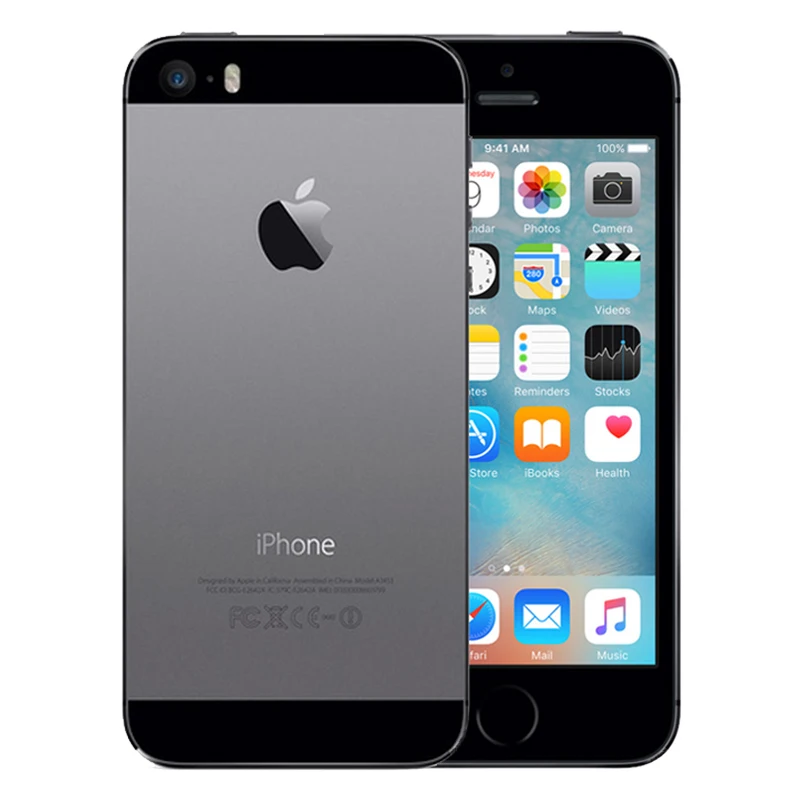 Оригинальный 4G iPhone 5S б/у 99% новый мобильный телефон двухъядерный 4 &quot8MP WIFI 3G iPhone5s