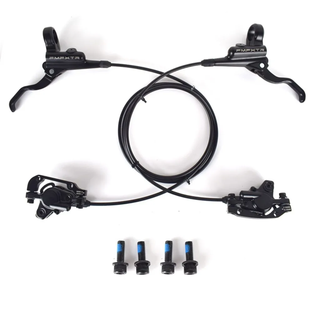 

Bicycle Hydraulic Disc Brake For Mountain Bike MTB Front Rear Cycling Oil Disc Durable Onepiece Brake Lever MTB Accessories