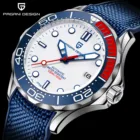 2020 PAGANI модные повседневные мужские автоматические часы с нейлоновым резиновым ремешком механические 100 м водонепроницаемые наручные часы Япония NH35A