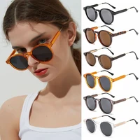 classic square sunglasses unisex uv400 sun glasses vintage round sunglasses for women men shades