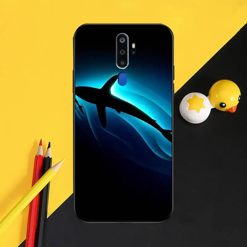 Чехол PENGHUWAN для Oppo A5 A9 2020 A11x A71 A73S A1K A83 мягкий резиновый черный ТПУ | Мобильные