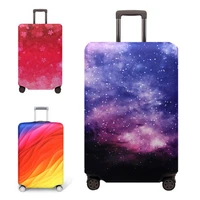 trolley luggage travel suitcase protctive cover eiffel tower sky elastic suitcase protective covers for 18 32 inch luggage cover