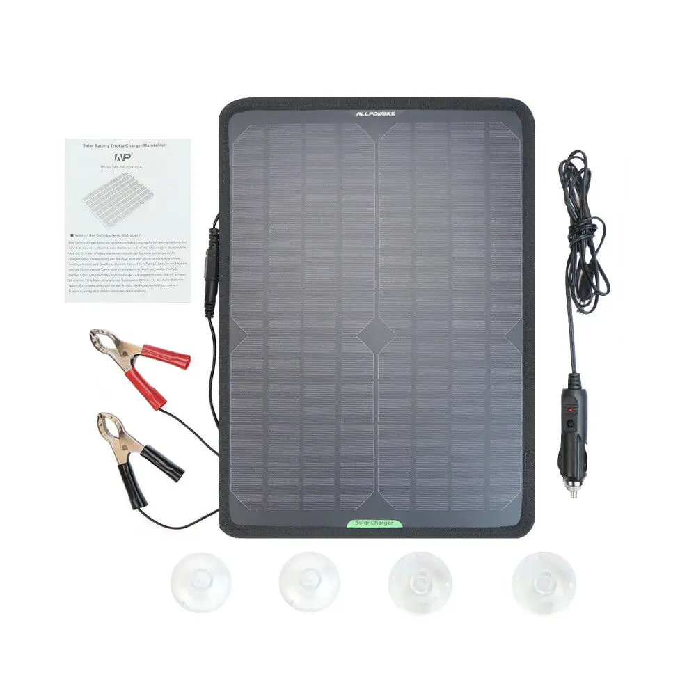 Портативное зарядное устройство ALLPOWERS Панели солнечные автомобильные Зарядное
