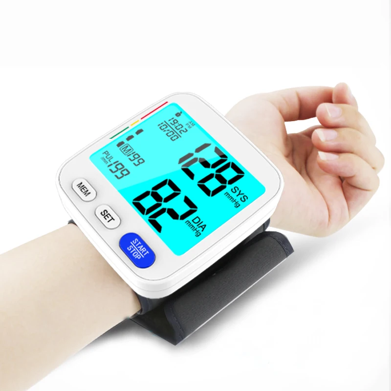 

2021New Home Low Price A Blood Pressure Monitor Wrist Factory Electronic Wireless Medical Sphygmomanometer BP Machine Automatic