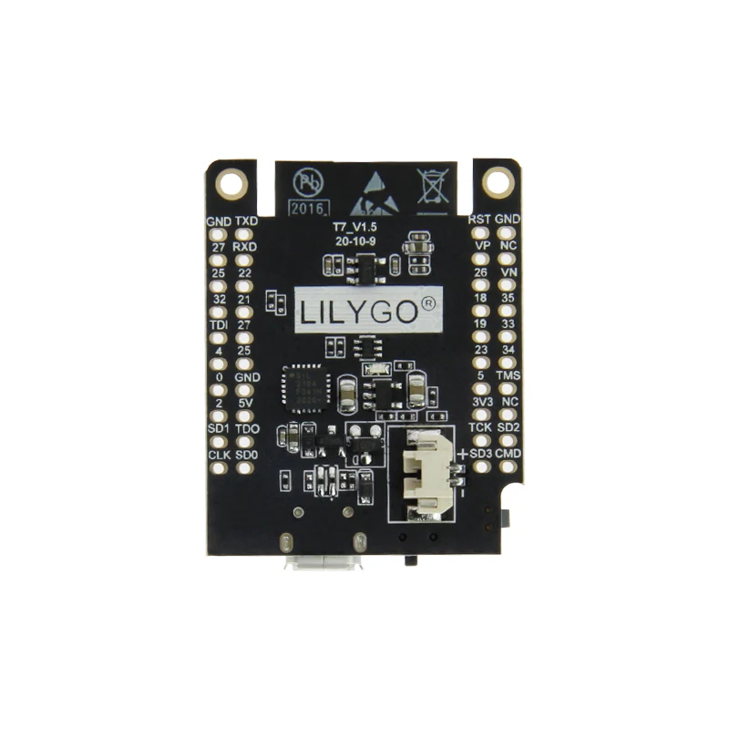 LILYGO®Плата для разработки модуля TTGO T7 V1.5 Mini32 ESP32-WROVER-B PSRAM Wi-Fi Bluetooth | Компьютеры и