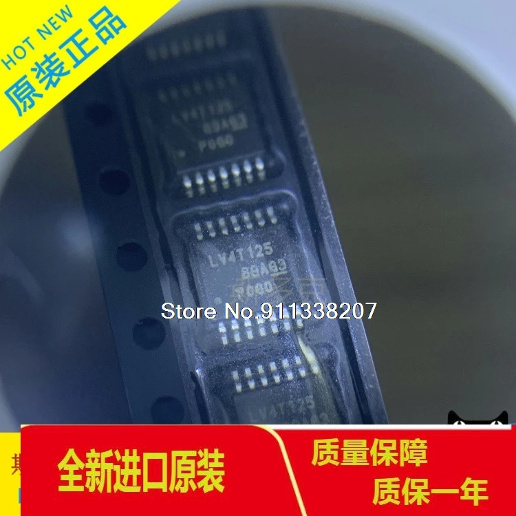 

10PCS/LOT SN74LV4T125PWR LV4T125