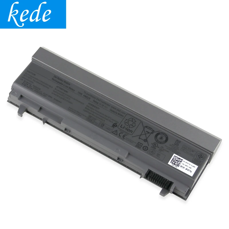 Kede Оригинальный аккумулятор для ноутбука 4M529 Dell Inspiron E6400 E6410 E6500 E6510 M2400 M4400 M4500 W1193